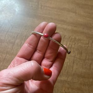 Sterling Silver Multiple Colored Stone Bracelet